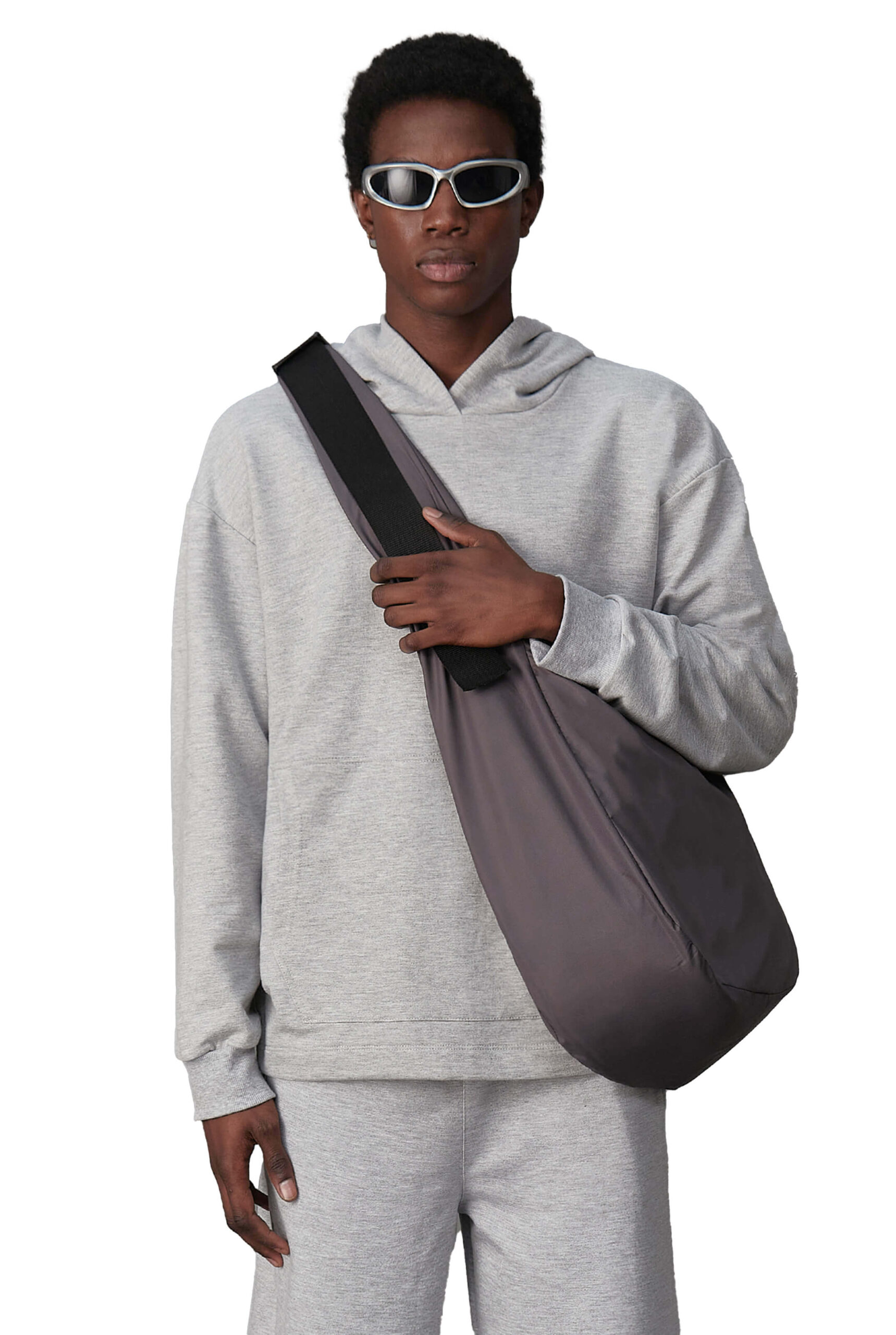 Imagen 2 de Hoodie Oversized Fit Melange