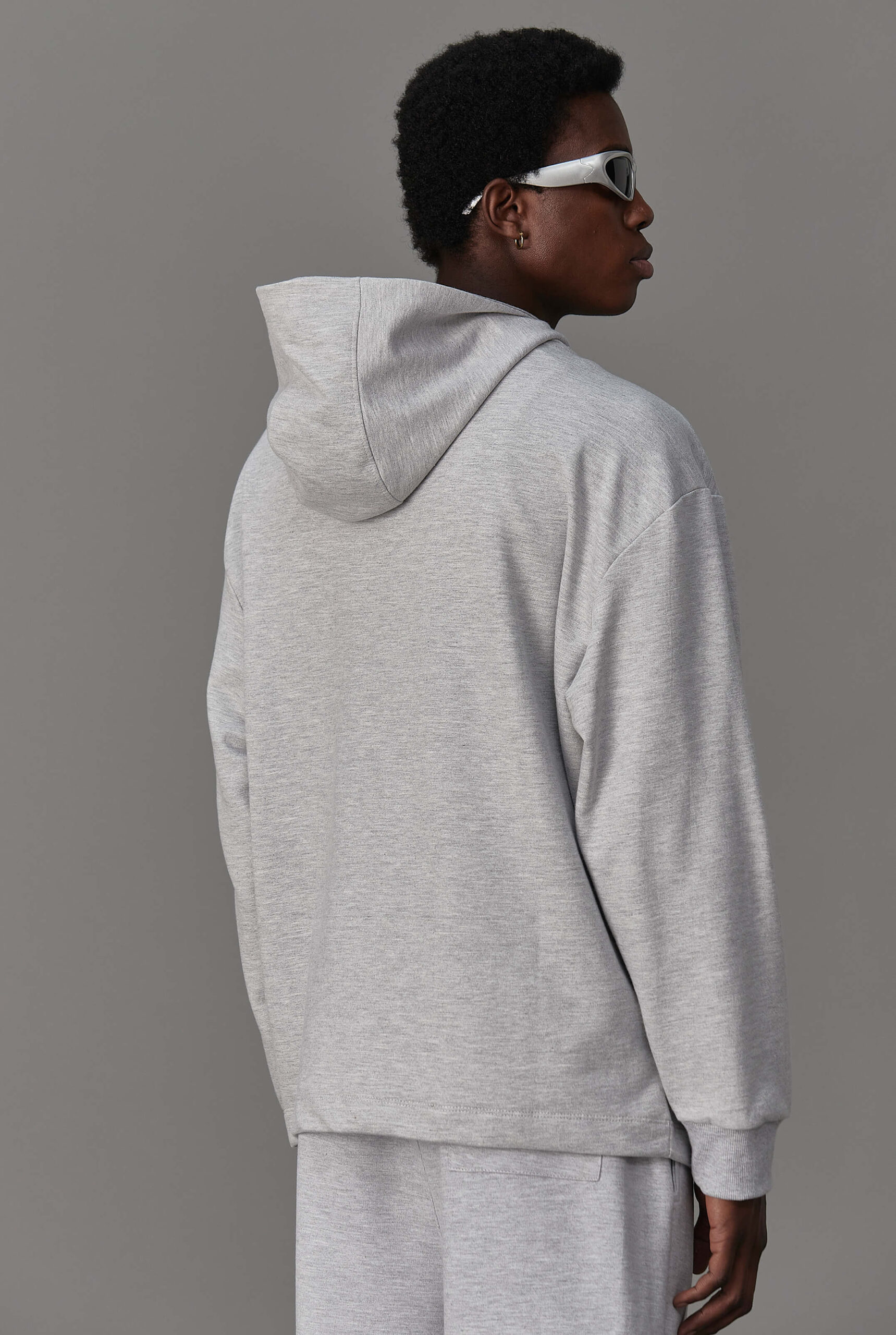 Imagen 3 de Hoodie Oversized Fit Melange
