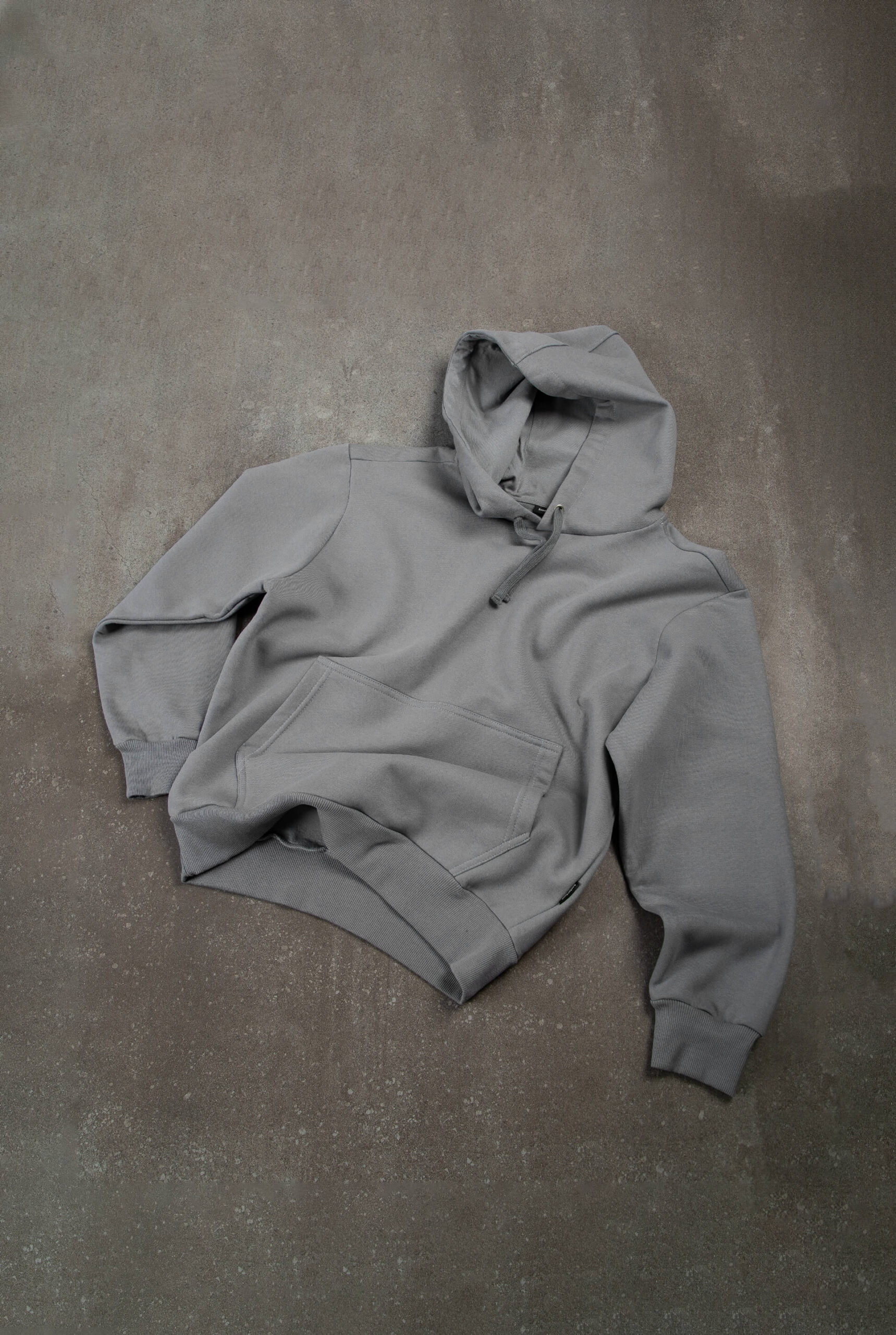 Imagen 3 de Hoodie Boxy Gris Claro