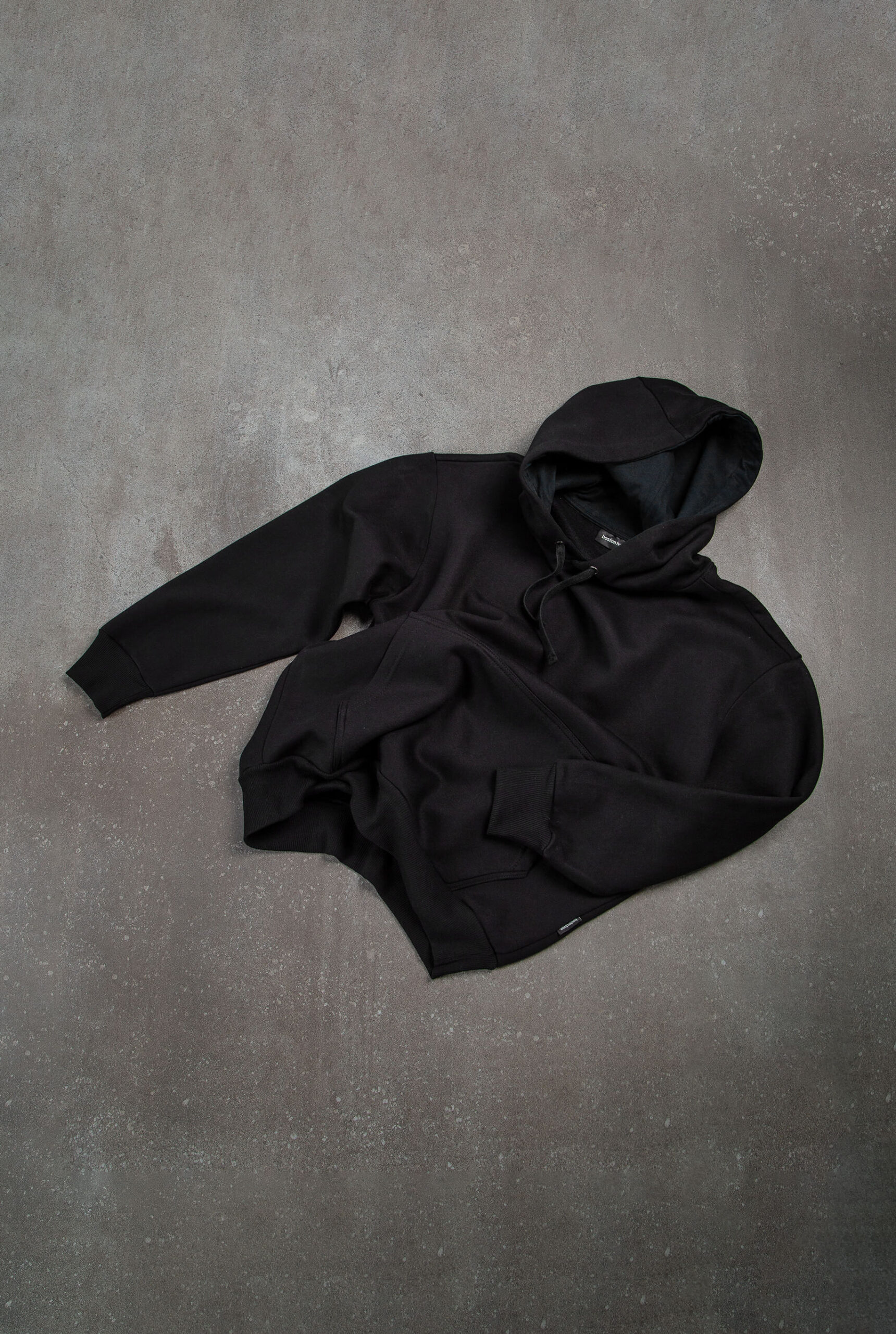 Imagen 3 de Hoodie Boxy Negro