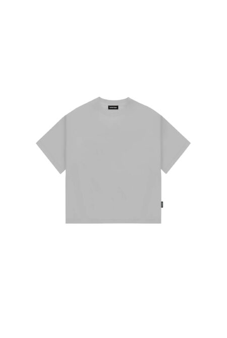 Boxy Fit T-Shirt Gris Claro
