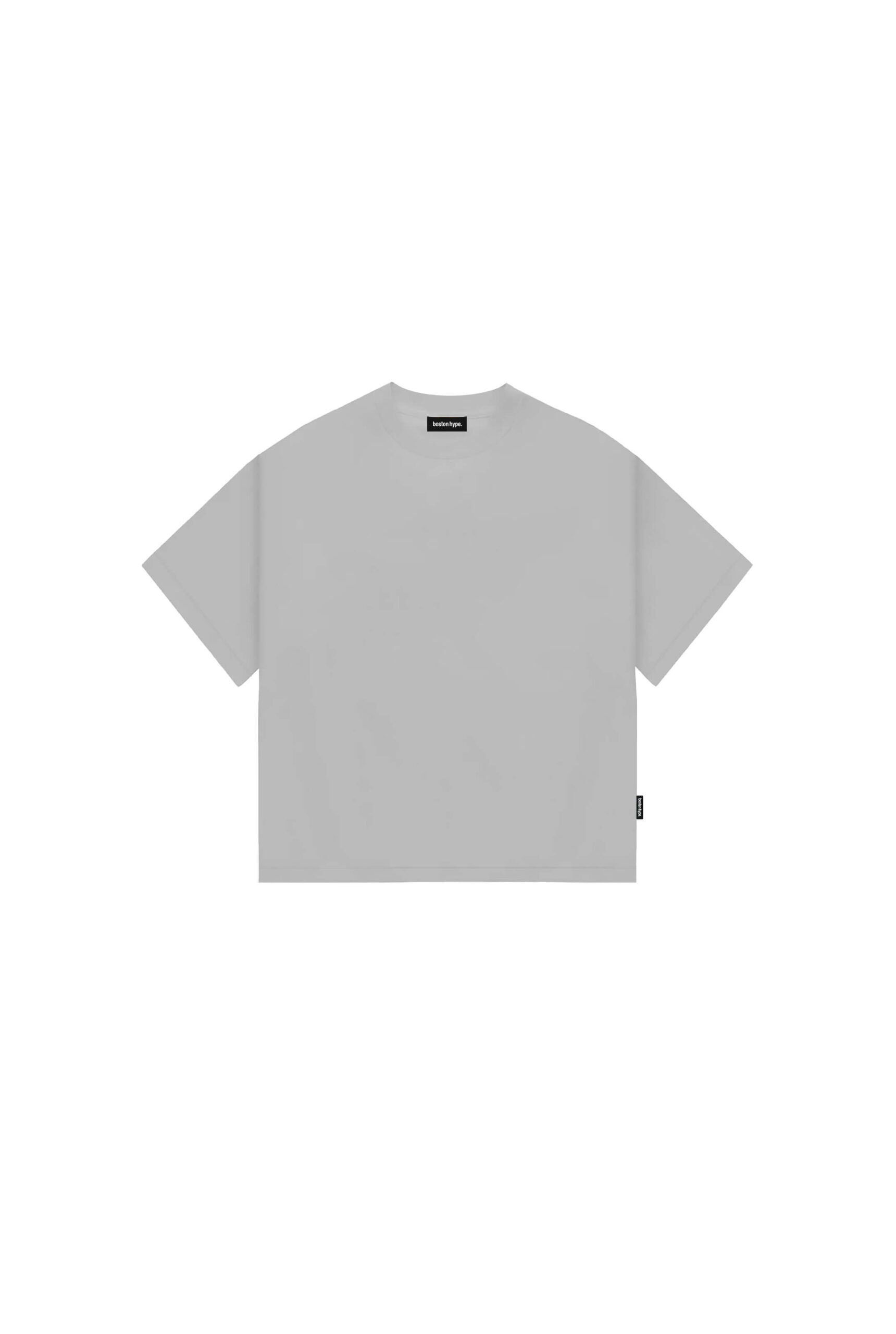 Boxy Fit T-Shirt Gris Claro