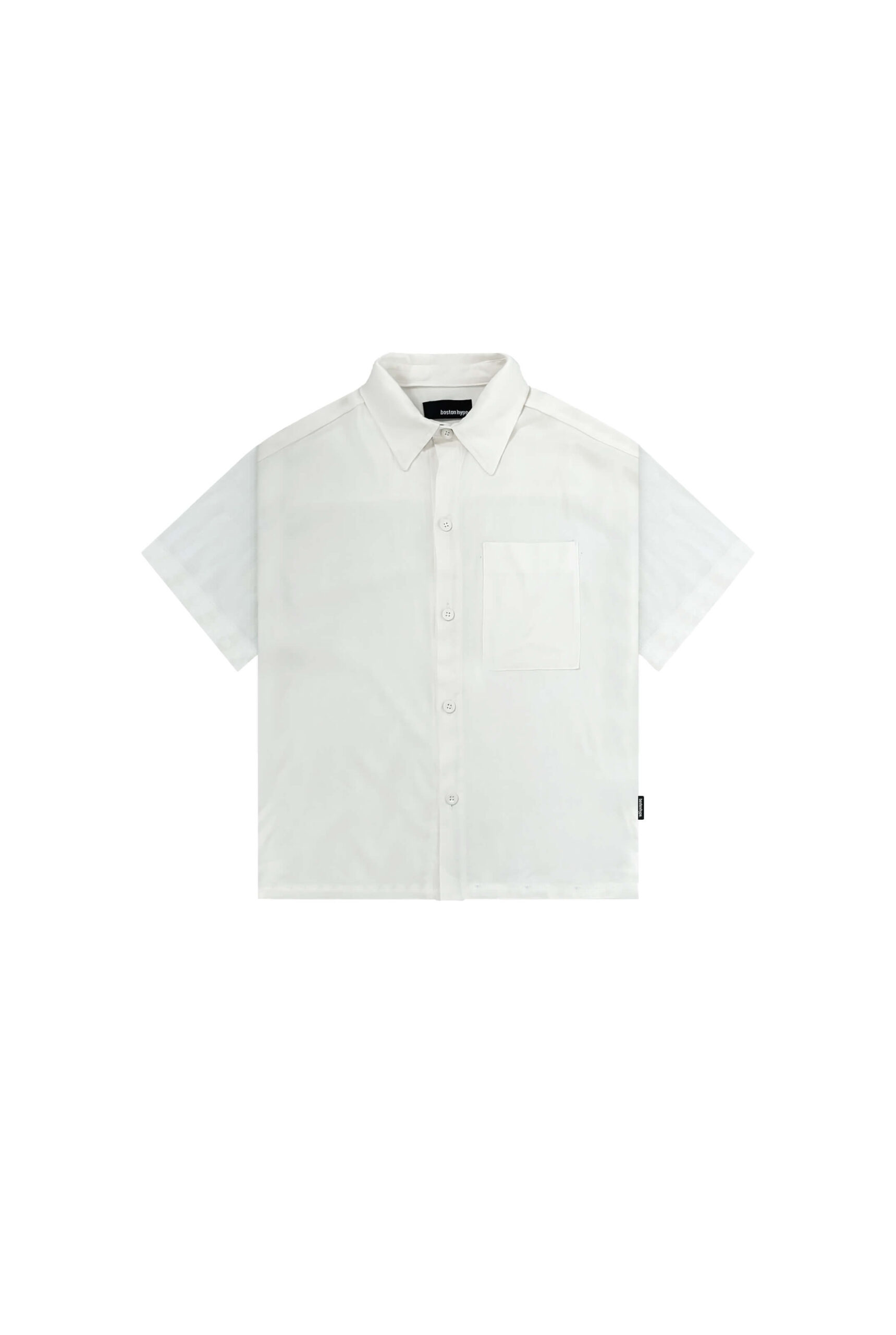 Camisa Boxy Fit Lino Blanca