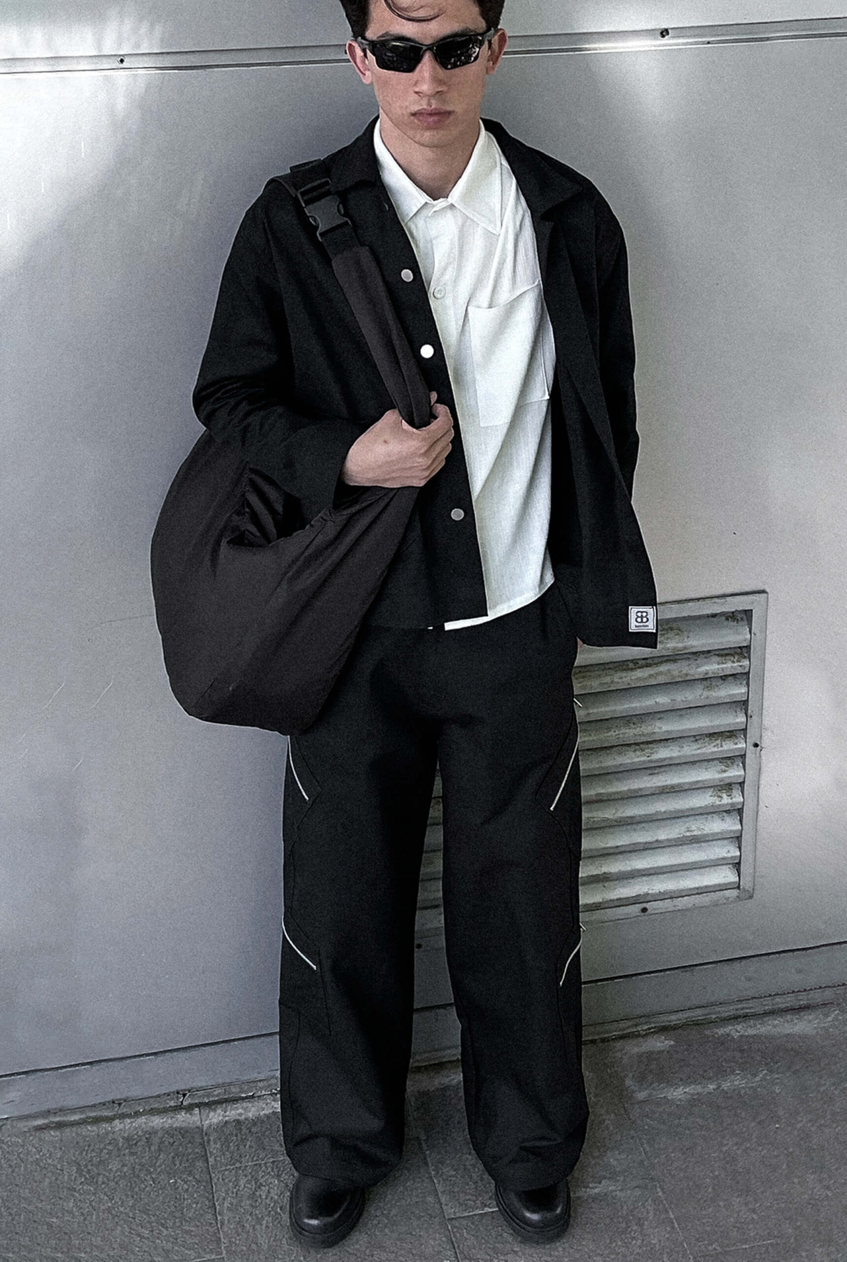 Imagen 4 de Camisa Boxy Fit Lino Blanca