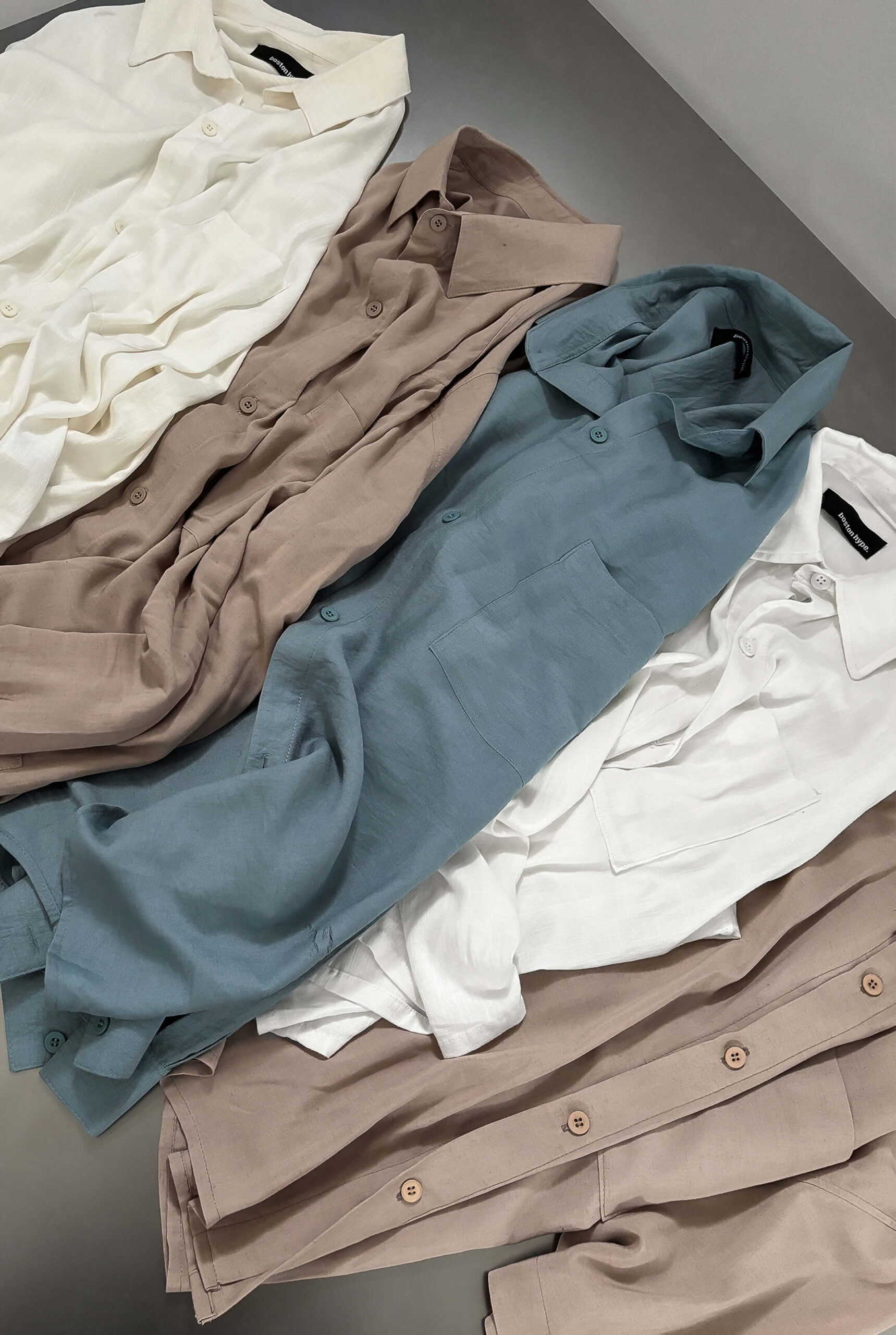 Imagen 5 de Camisa Boxy Fit Lino Blanca