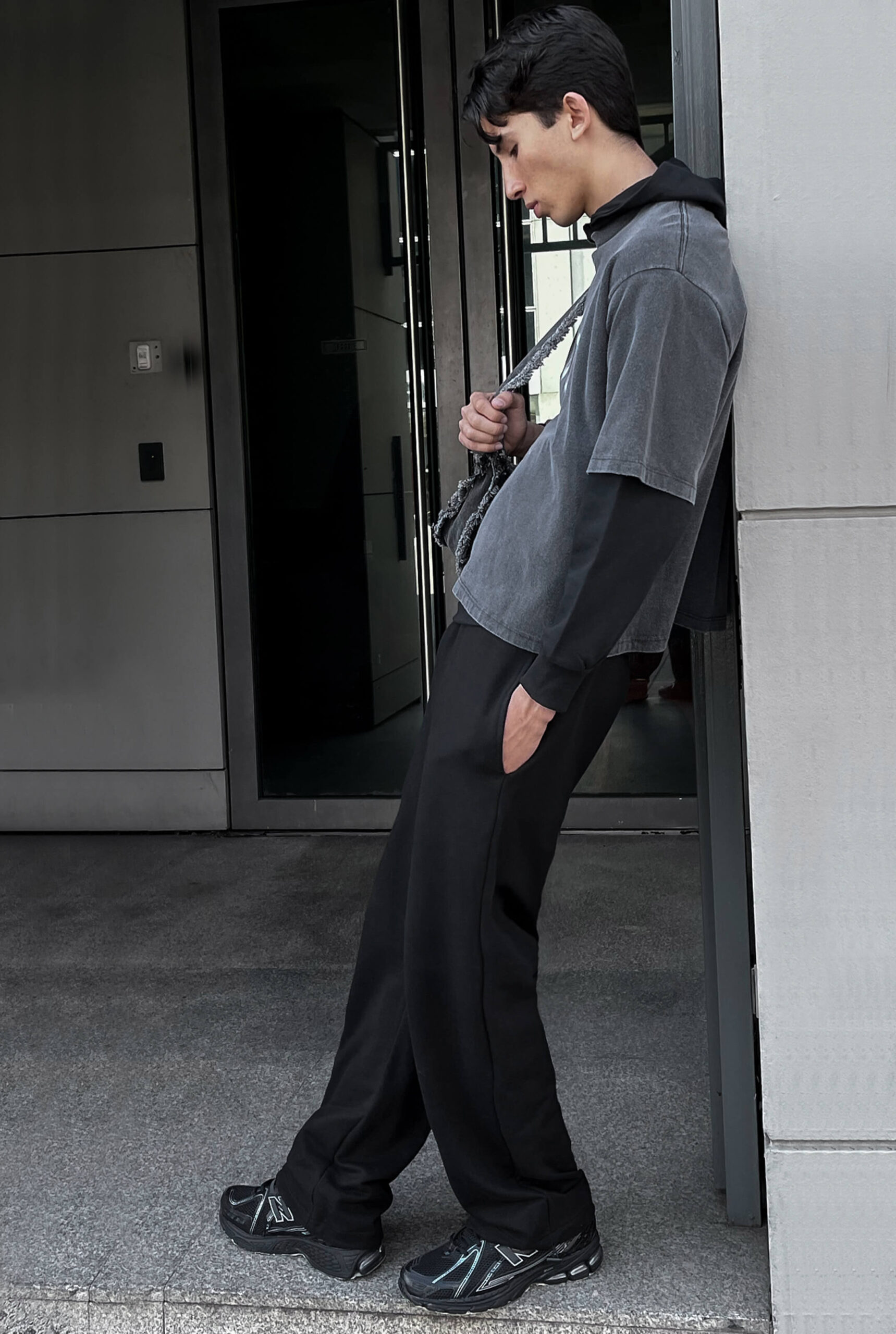 Imagen 2 de Sweatpant Regular Negro