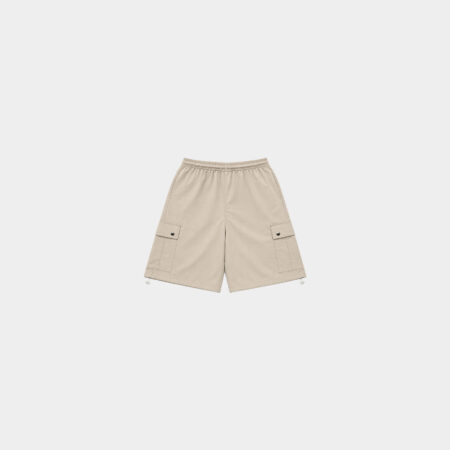 Short Parachute Cargo Beige