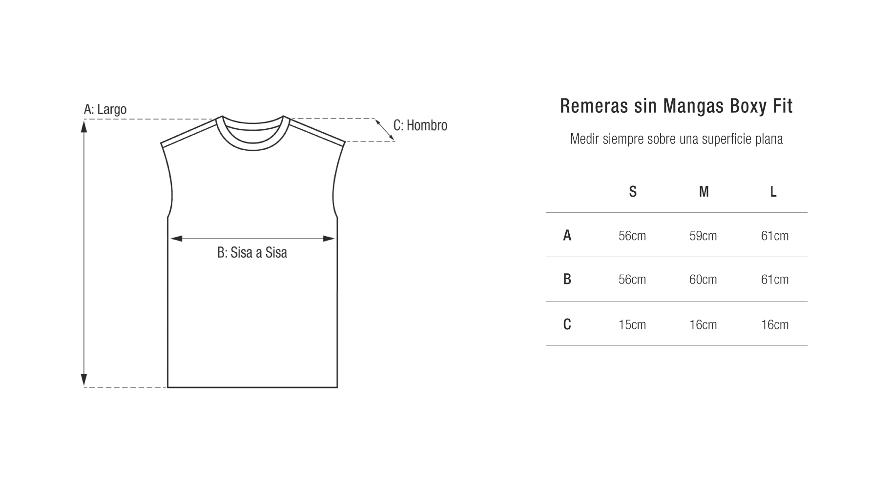 Tabla de talles