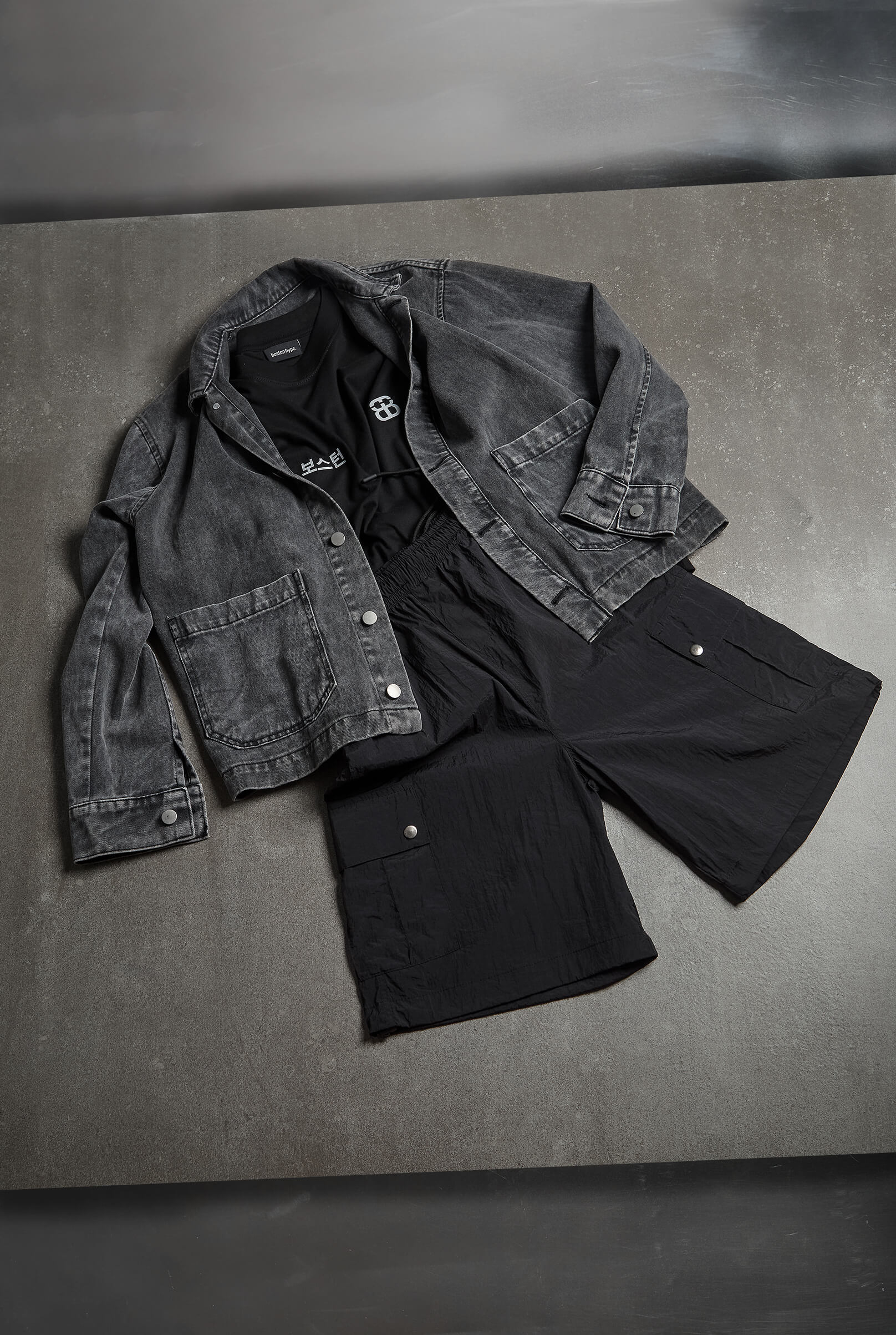 Imagen 4 de Short Parachute Cargo Negro