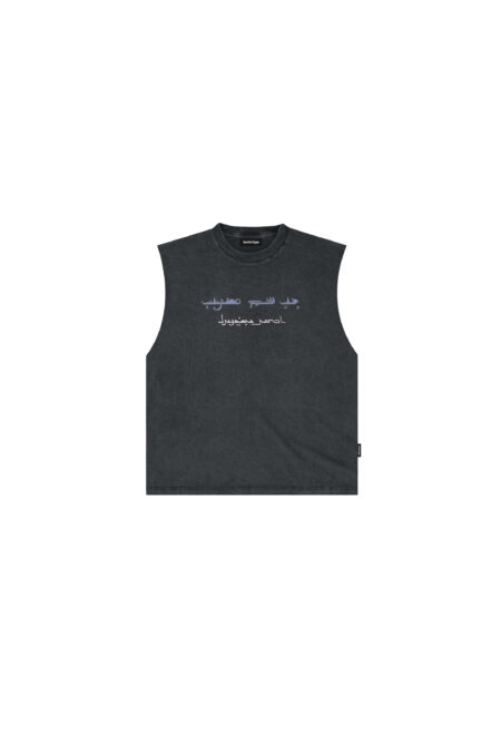 Remera sin Mangas Acid Wash Tariq