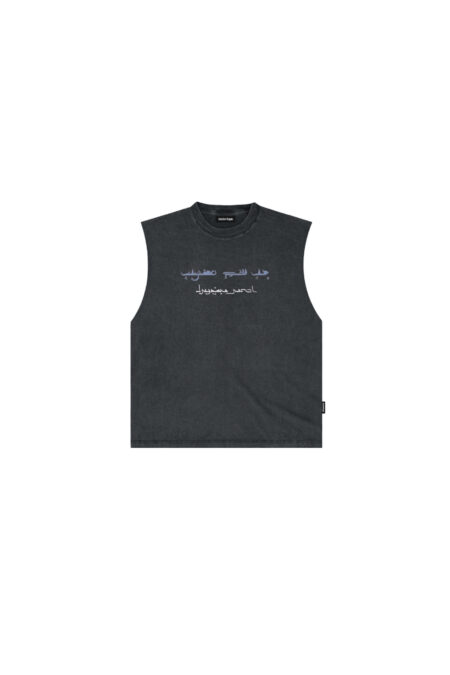Remera sin Mangas Acid Wash Tariq