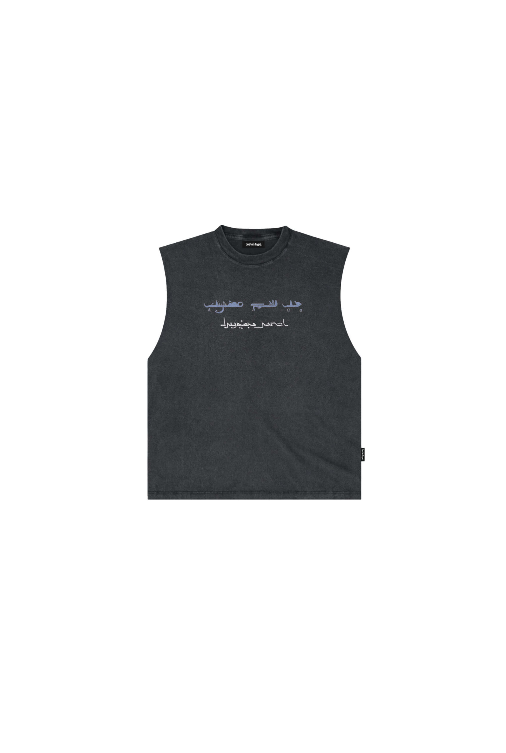 Remera sin Mangas Acid Wash Tariq