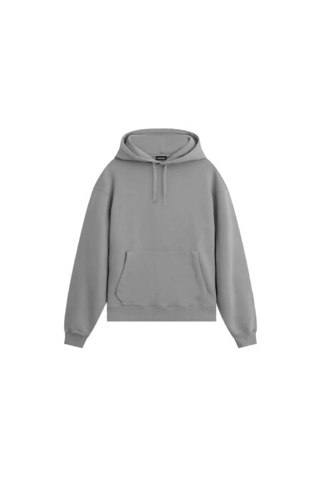 Hoodie Boxy Gris Claro