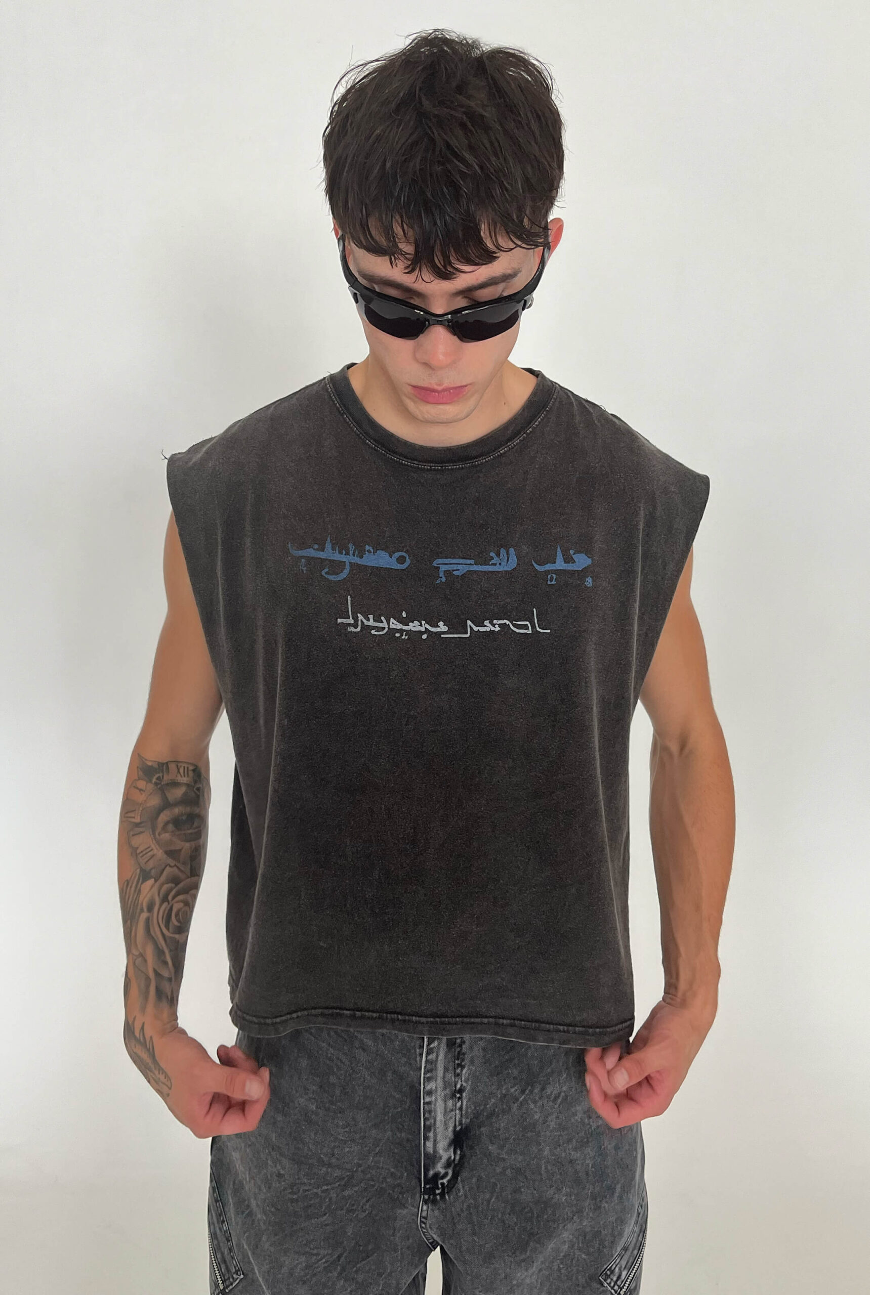 Imagen 2 de Remera sin Mangas Acid Wash Tariq