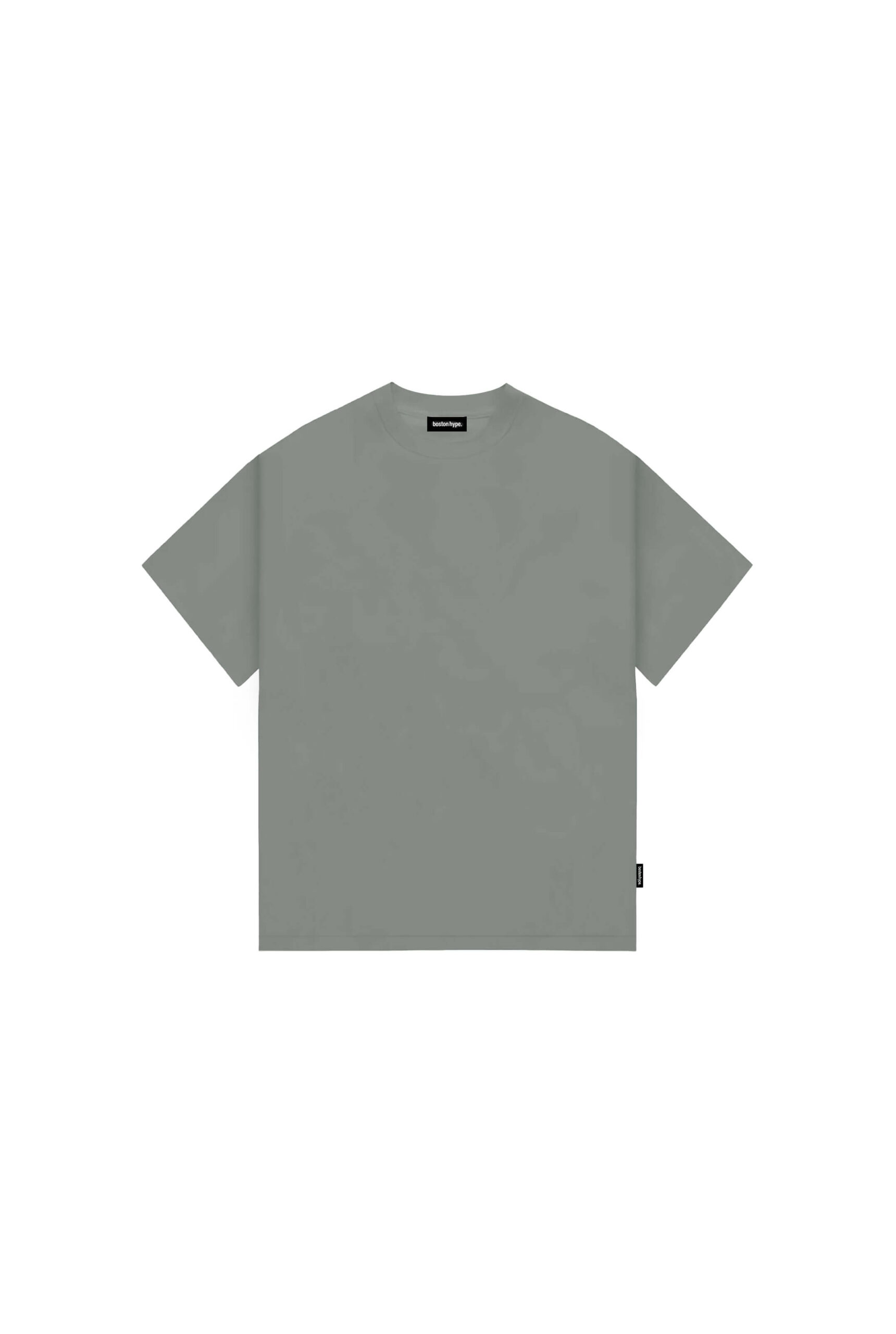Remera Over Gris Verdoso