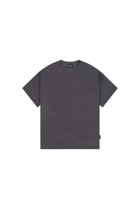 Remera Over Gris Oscuro