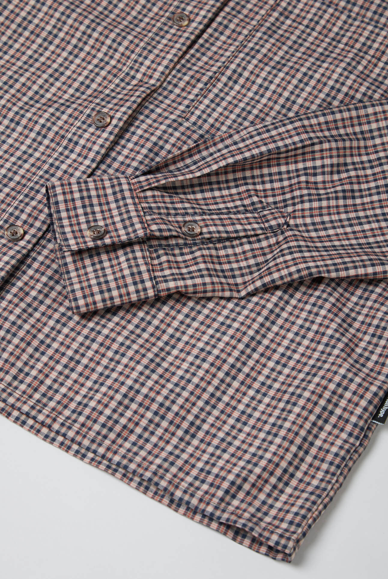 Imagen 3 de Camisa Boxy Azul Naranja