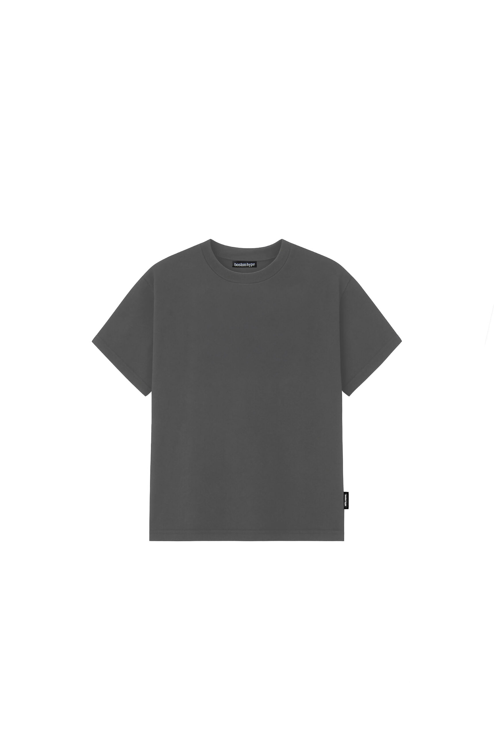 Remera Regular Fit Croped Acero Liso