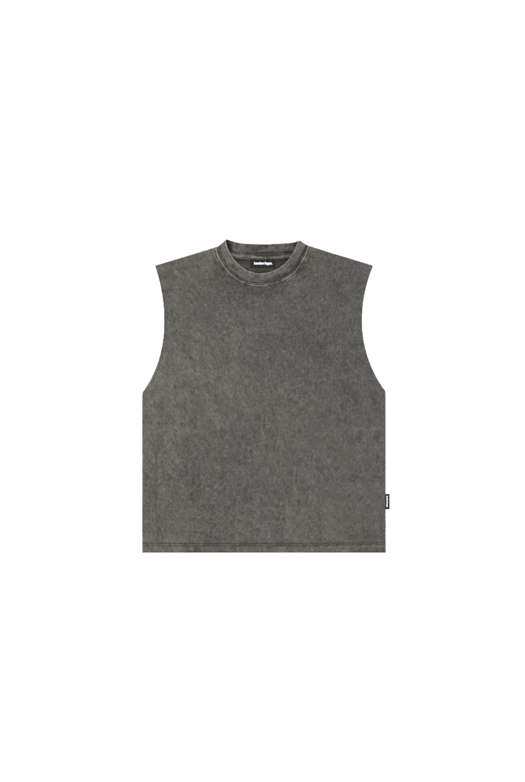 Remera sin Mangas Acid Gris Medio