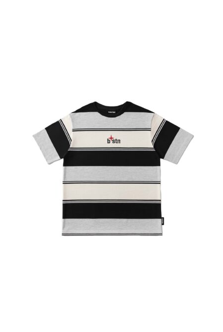 Remera Regular Fit Raya Negra