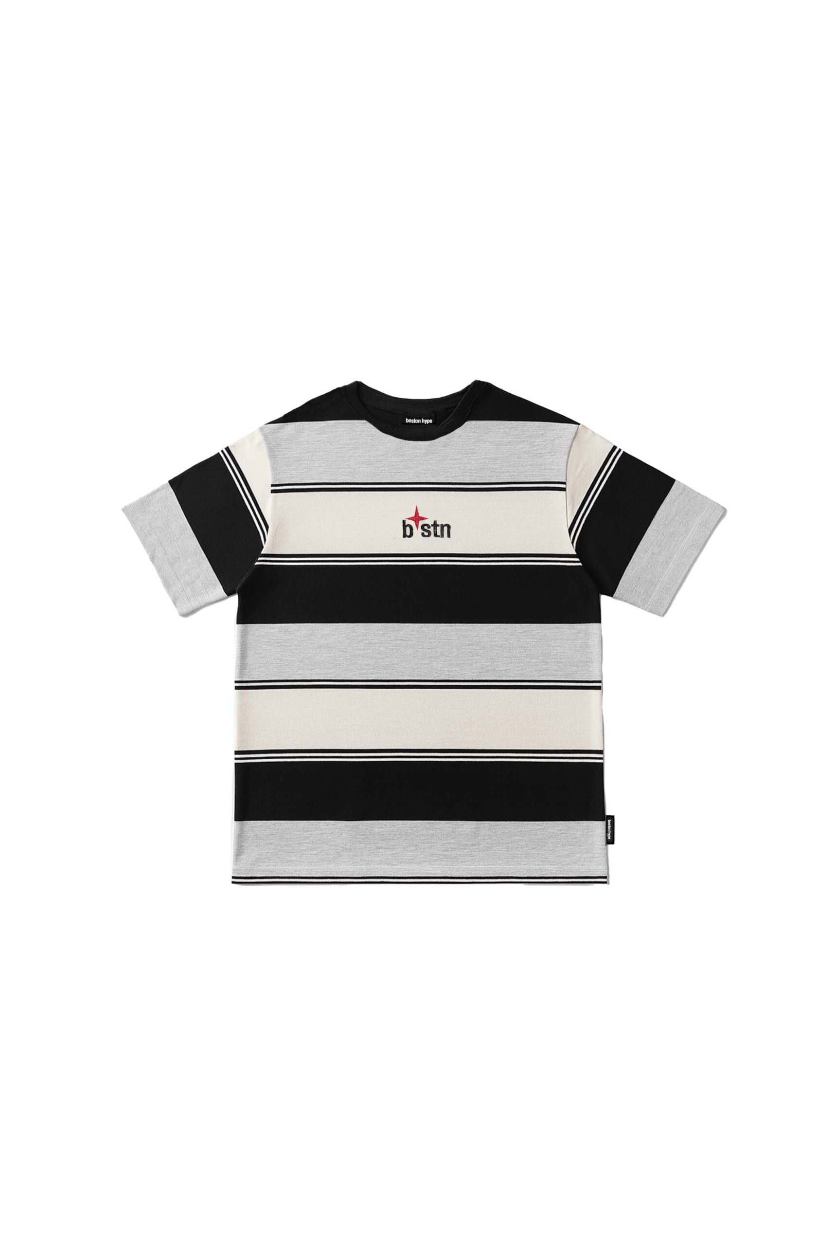 Remera Regular Fit Raya Negra