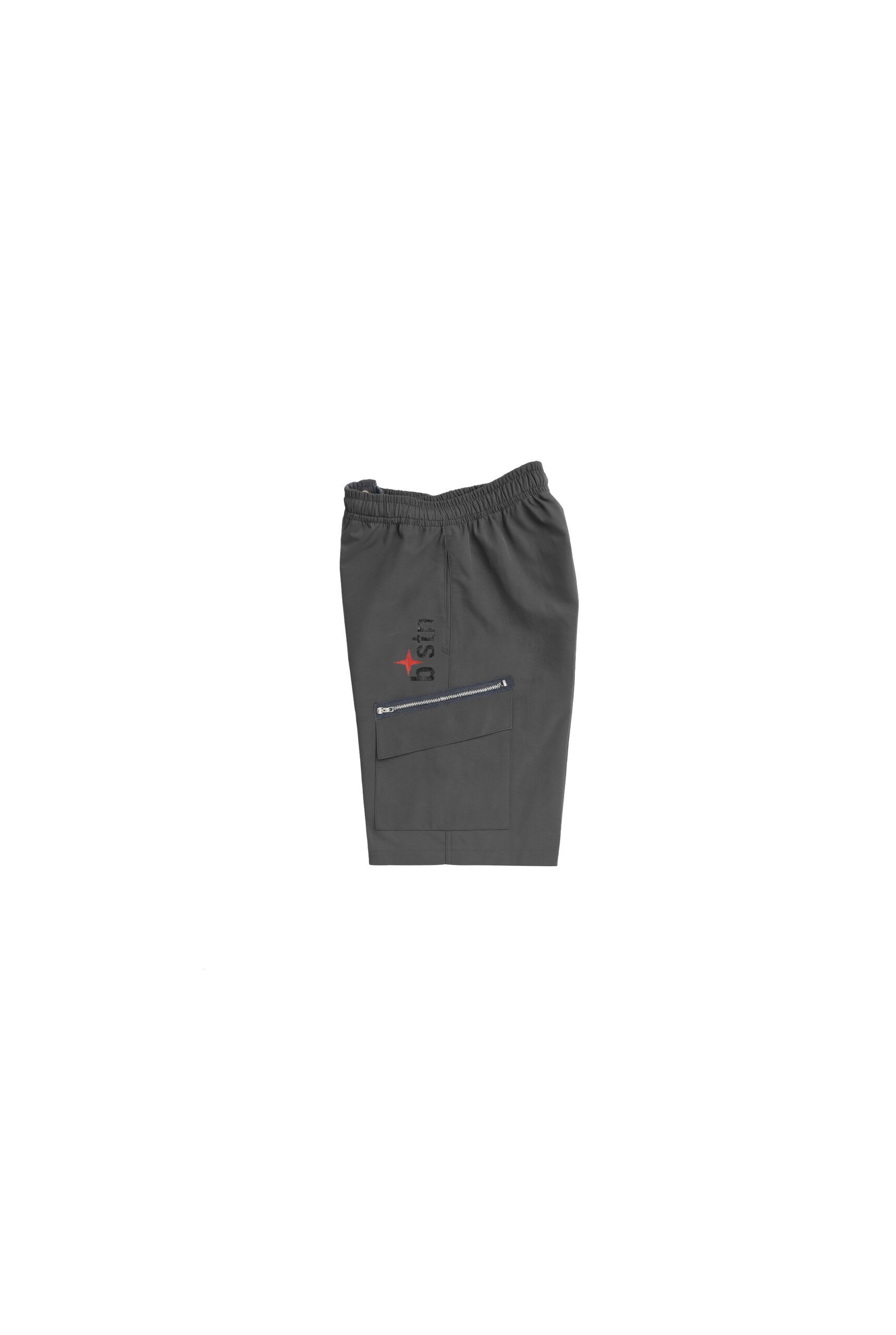 Imagen 4 de Parachute Track Short Gris C/Cierre Logo