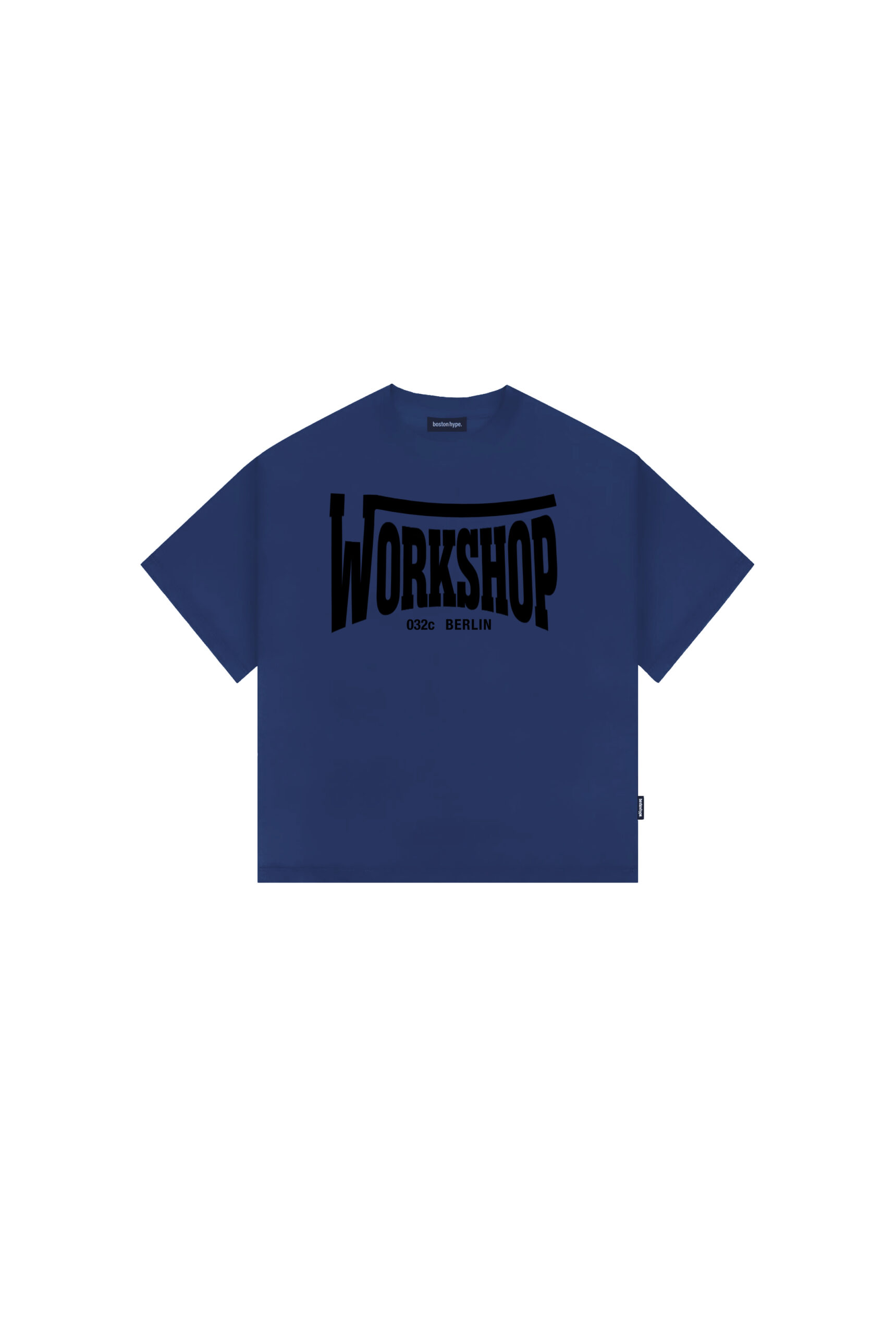 Remera Boxy Blue Workshop