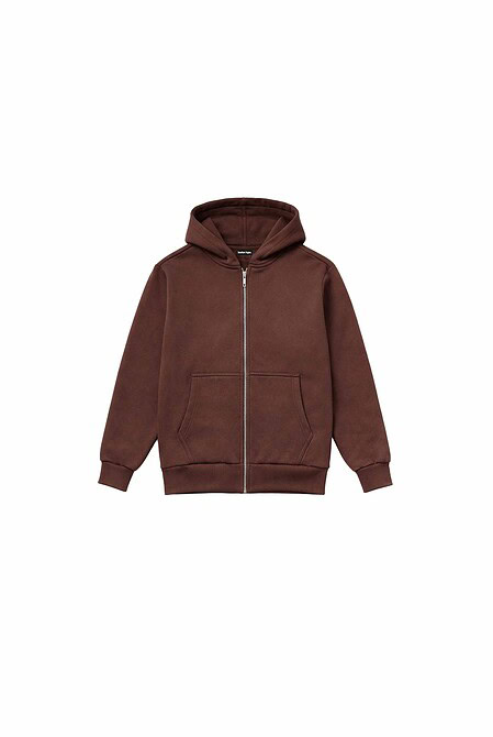 Zip Up Marron