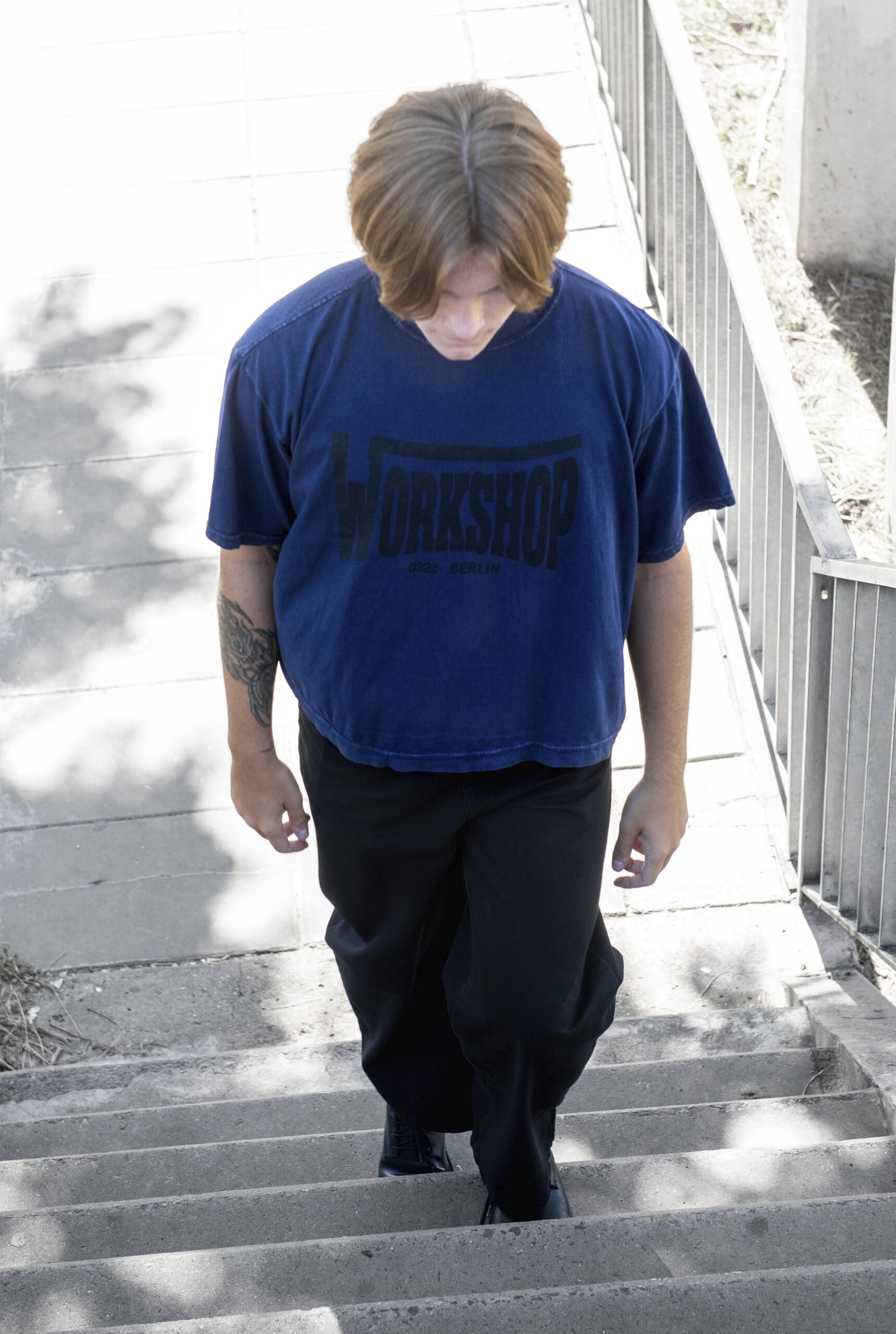 Imagen 2 de Remera Boxy Blue Workshop