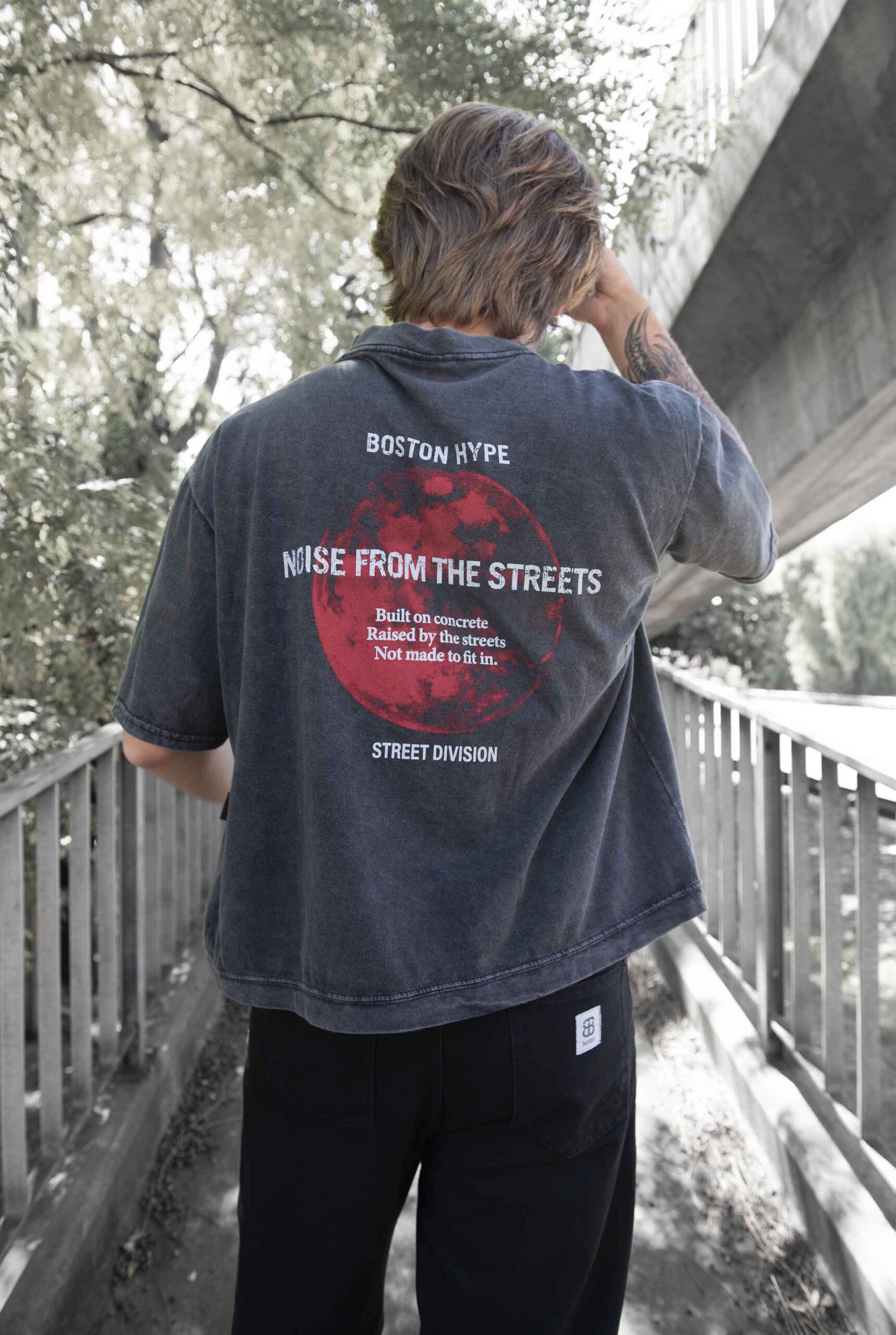 Imagen 3 de Remera Boxy Streets Acid