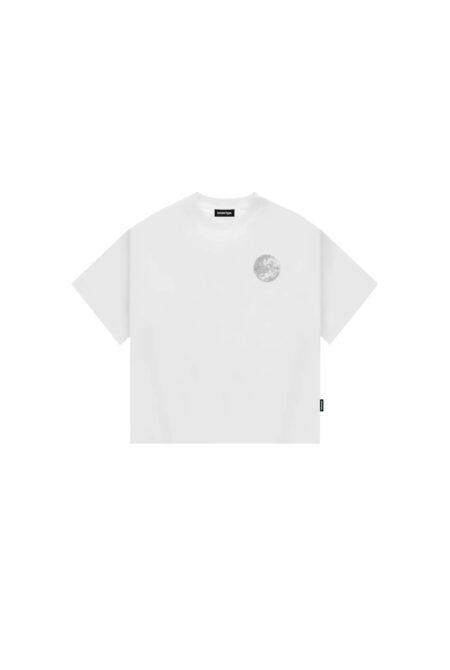 Remera Boxy Streets Blanca