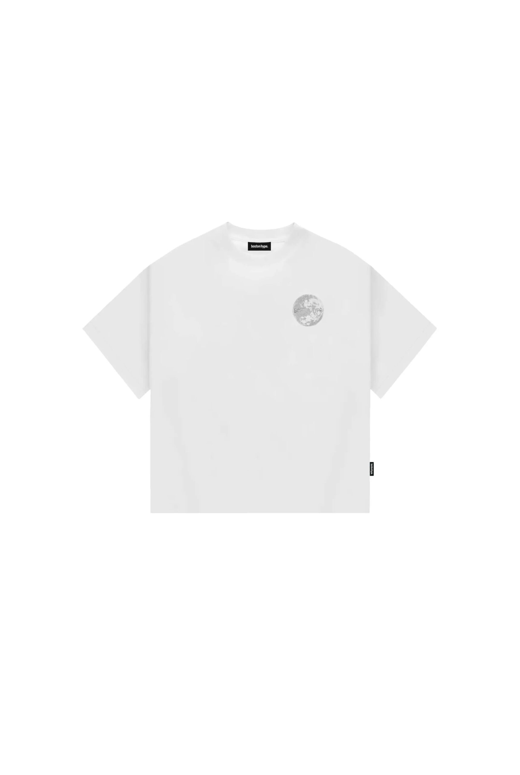 Remera Boxy Streets Blanca
