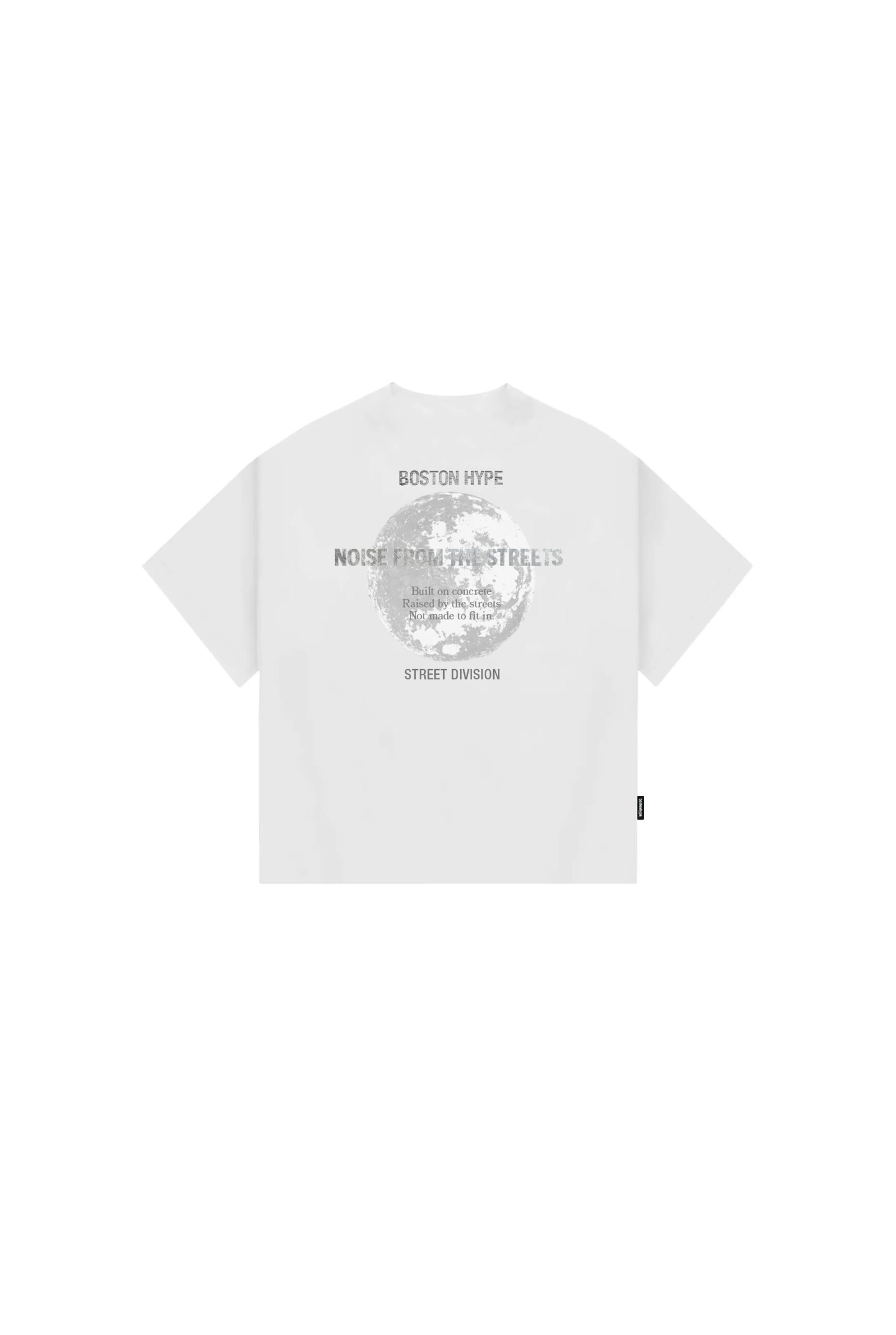 Imagen 2 de Remera Boxy Streets Blanca