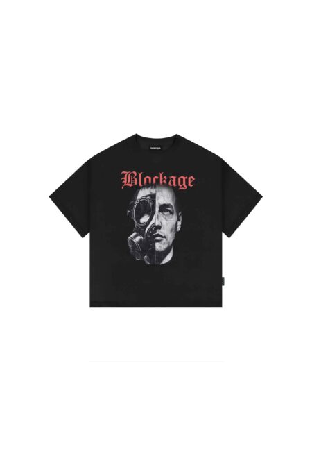 Remera Boxy Blockage Negra