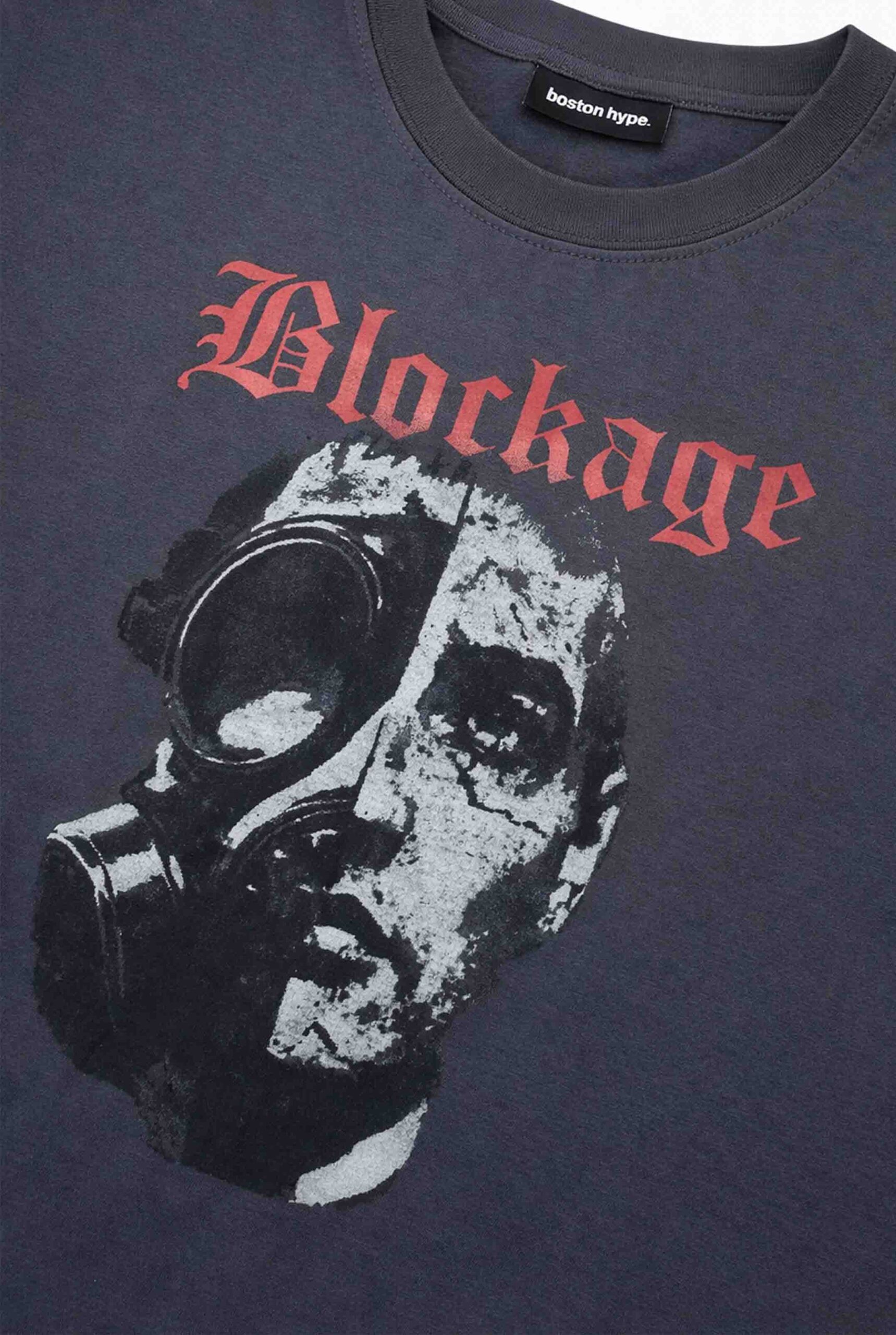Imagen 3 de Remera Crooped Gris Blockage