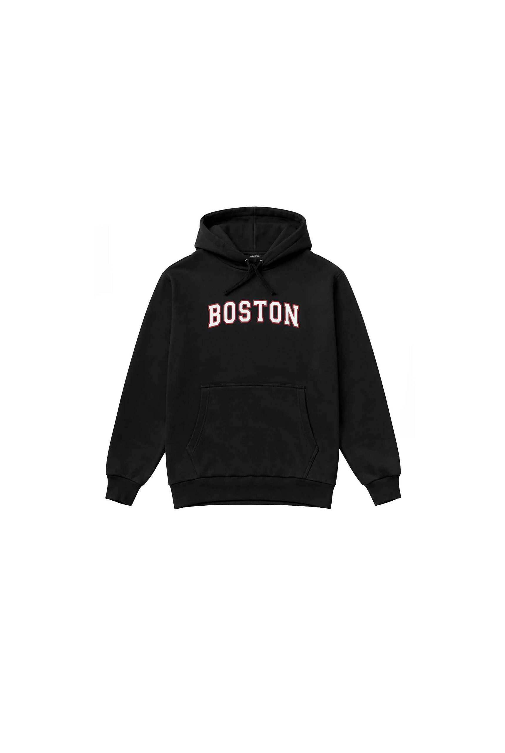 Hoodie Boxy Negro Logo