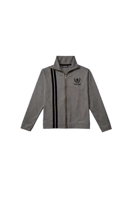 Zip Up Knit Gris Line
