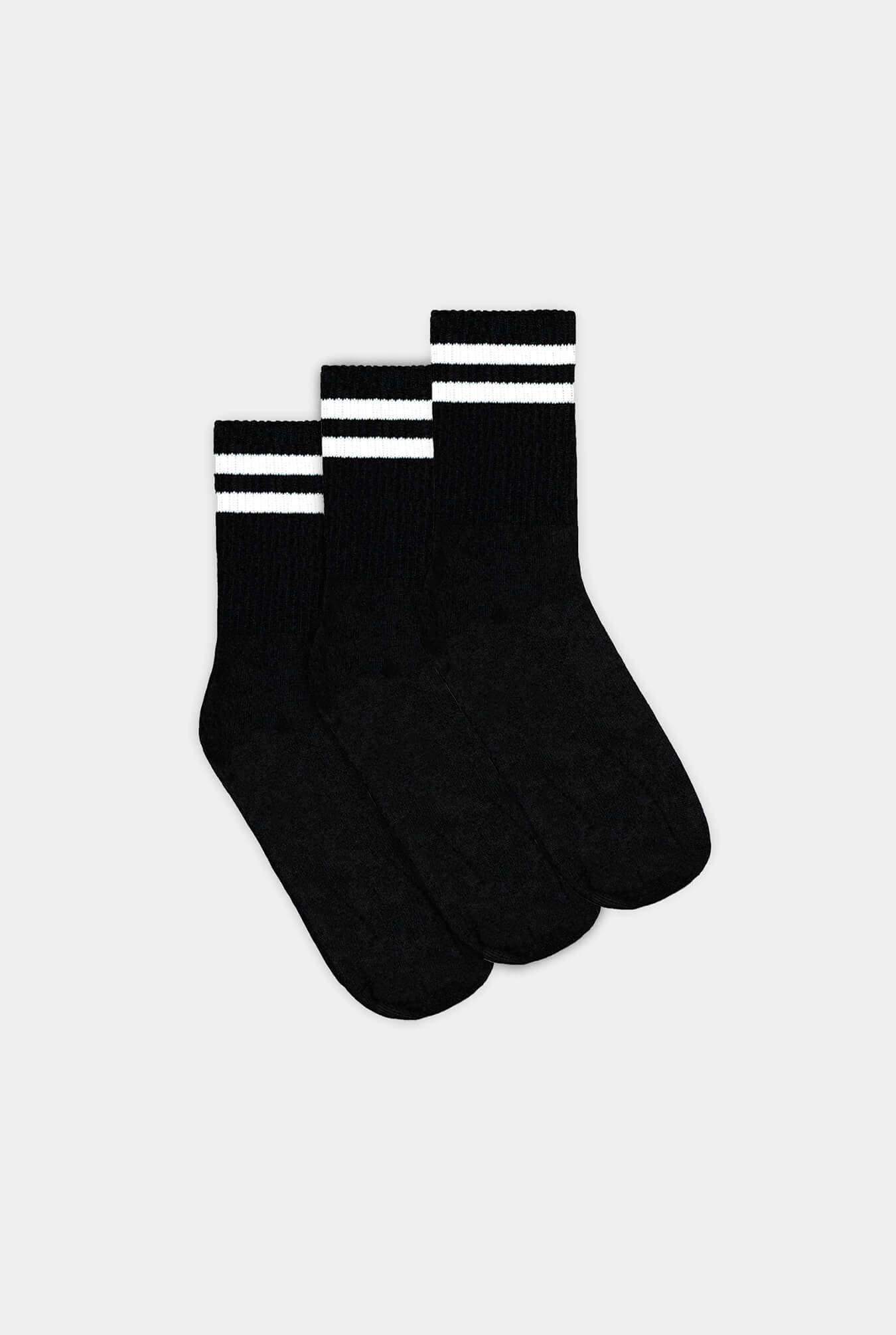 Pack x3 Sporty Socks Negras