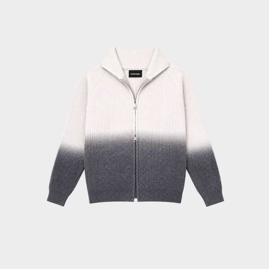Zip Up Knit Esfumada