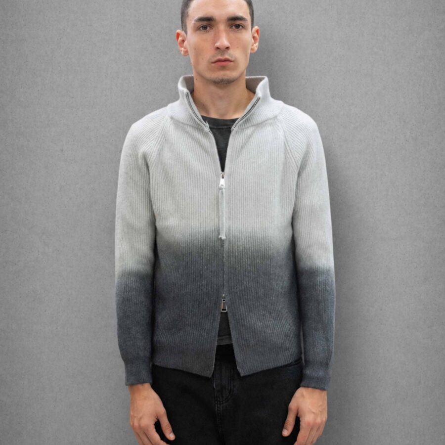 Imagen 3 de Zip Up Knit Esfumada