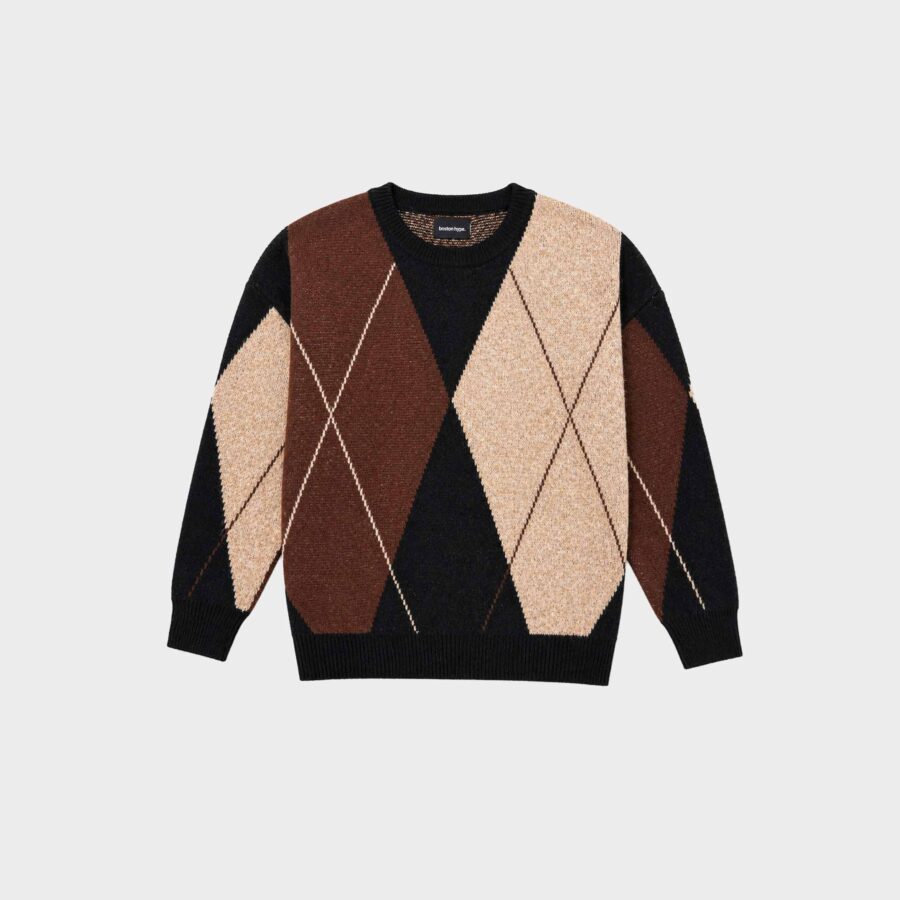 Sweter Rombos Marron