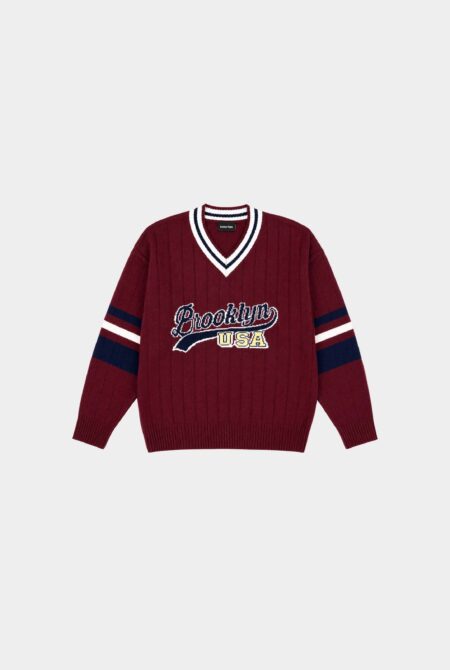 Sweater Brooklyn Bordo