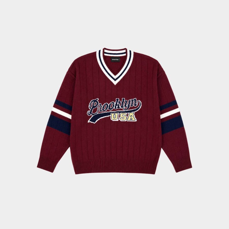 Sweater Brooklyn Bordo