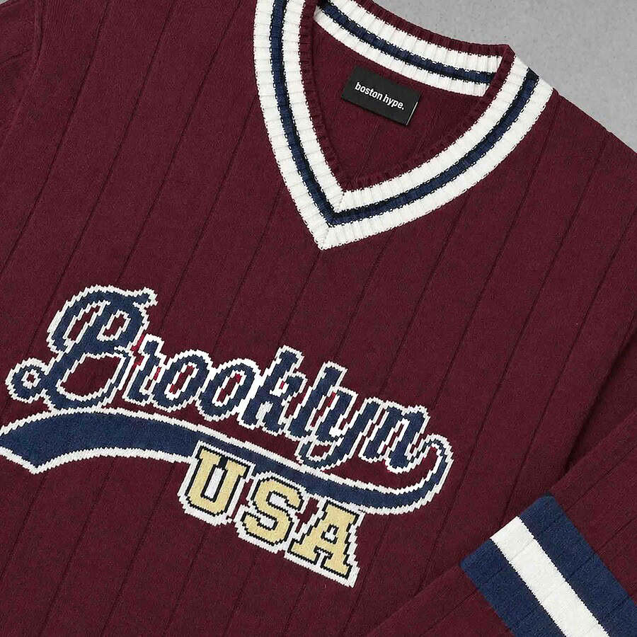 Imagen 4 de Sweater Brooklyn Bordo