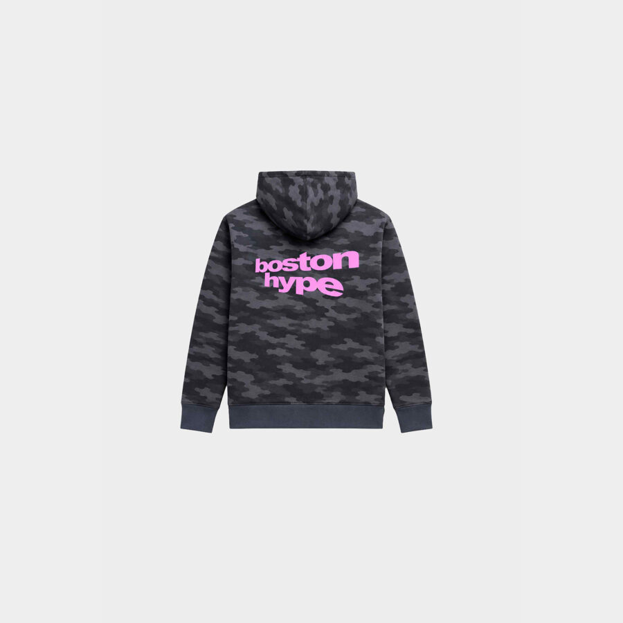Imagen 4 de Zip up camo gris boston rosa