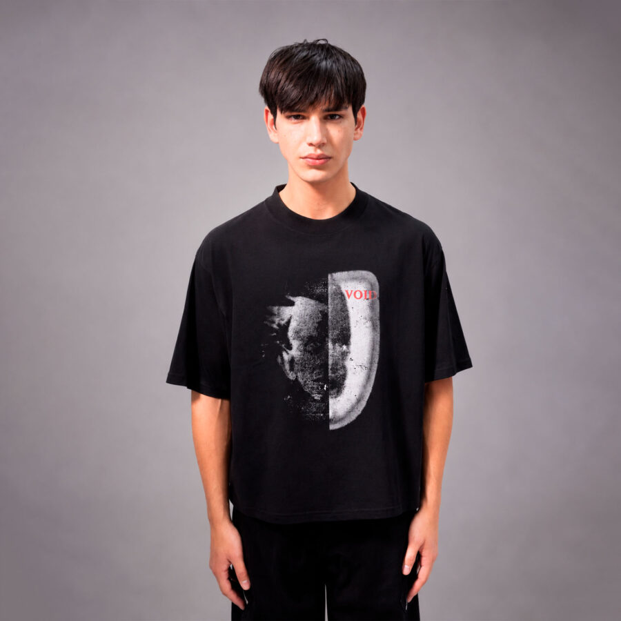 Imagen 3 de Remera Boxy Bad Face Negra