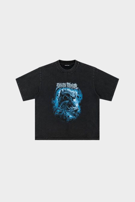 Remera Boxy Dragons Acid