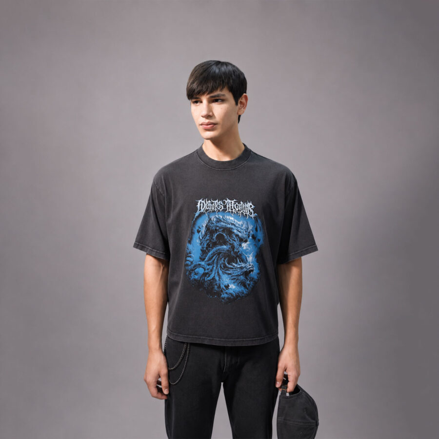 Imagen 4 de Remera Boxy Dragons Acid