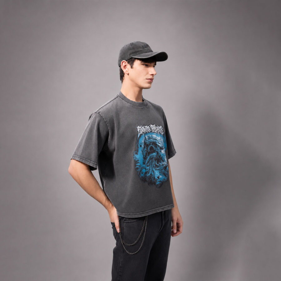 Imagen 3 de Remera Boxy Dragons Acid