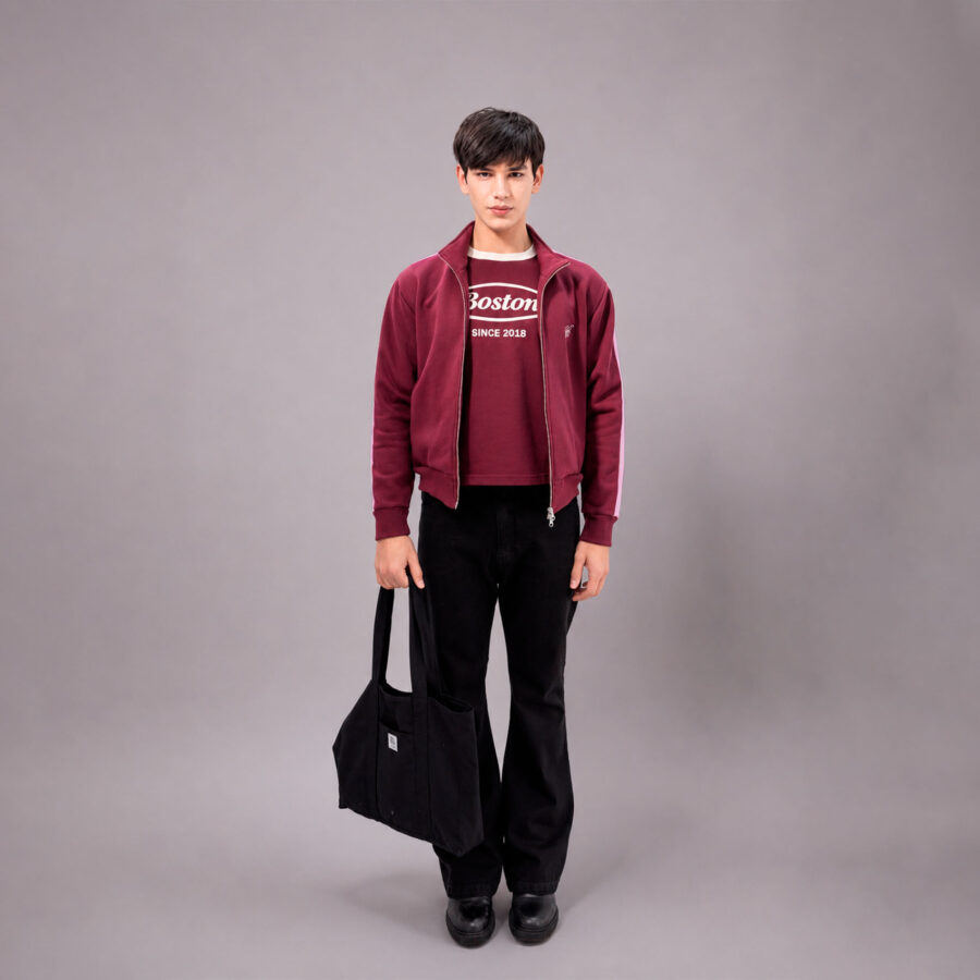 Imagen 4 de Zip Up BH Bordo
